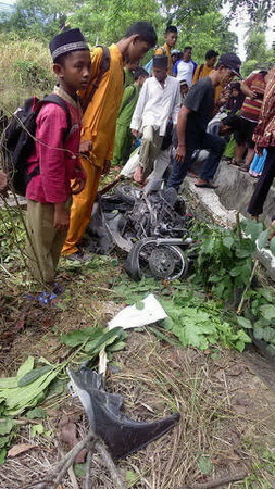 Laka Maut di Siak Kecil, Pengendara Mio Tewas